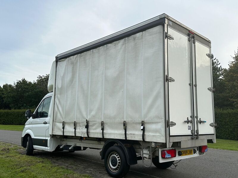 View MAN TGE 3.180BI TDI FWD EURO 6 CURTAIN SIDER LWB